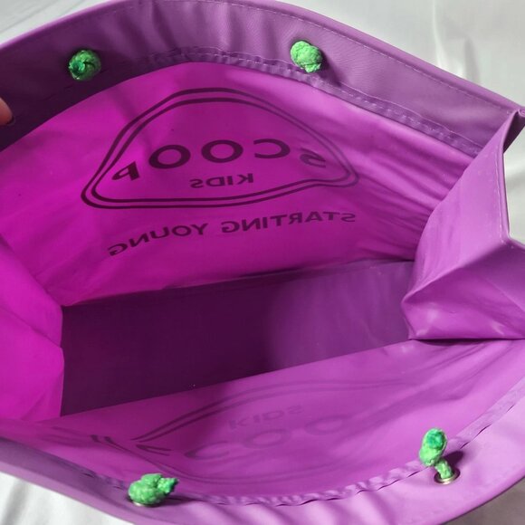 Scoop Kids Purple Tote Shopping Bag - Picture 6 of 6